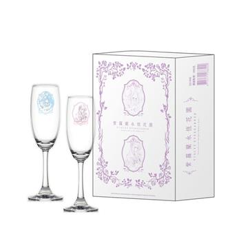 紫羅蘭永恆花園－香檳杯禮盒－Violet