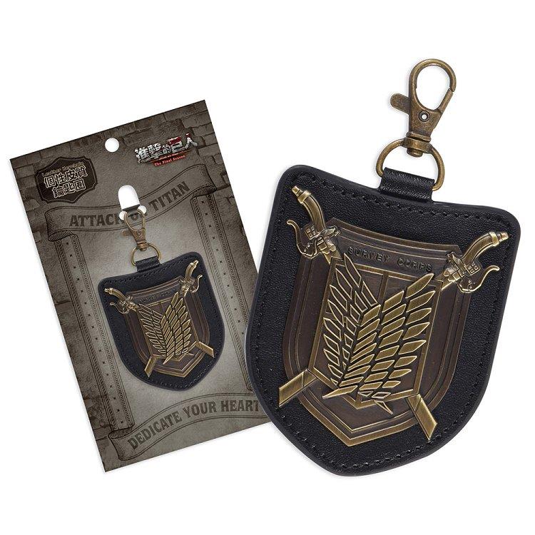 個性皮質鑰匙圈-進擊的巨人A款(調查兵團) 個性皮質鑰匙圈-進擊的巨人A款(調查兵團)