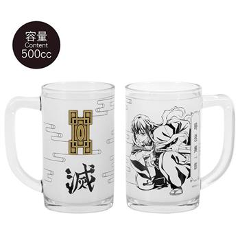 尊爵玻璃水杯-鬼滅之刃A款(霞柱)