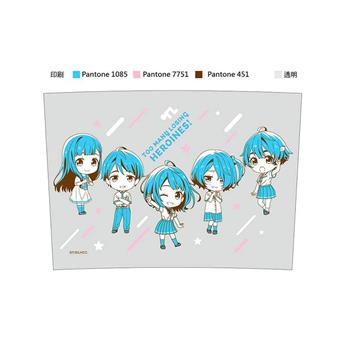 玻璃水杯(長型460ml)-敗北女角A款(綜)