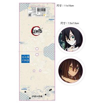 3D光柵大胸章-鬼滅之刃L款(蛇柱)