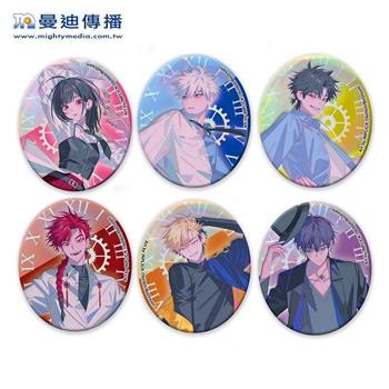 時光代理人-橢圓形胸章(6款隨機)