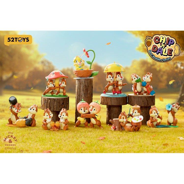 52TOYS/迪士尼 奇奇與蒂蒂哥倆好系列 @8(盲盒)