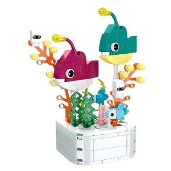 療癒舒壓系列積木-安康魚(174片)