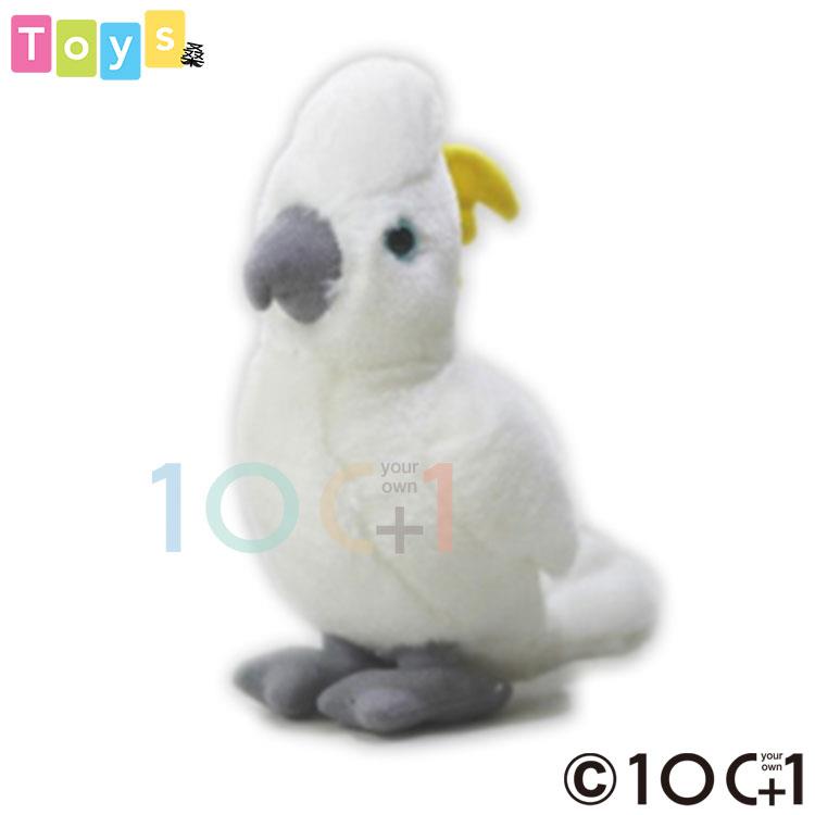 【100+1】鳳頭鸚鵡造型填充玩偶