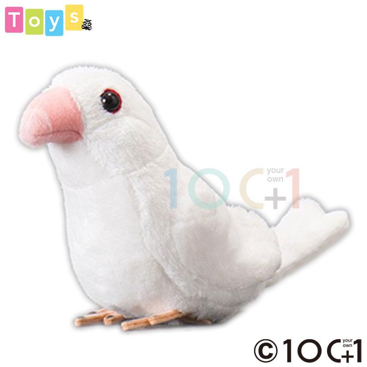 【100+1】 白文鳥造型填充玩偶
