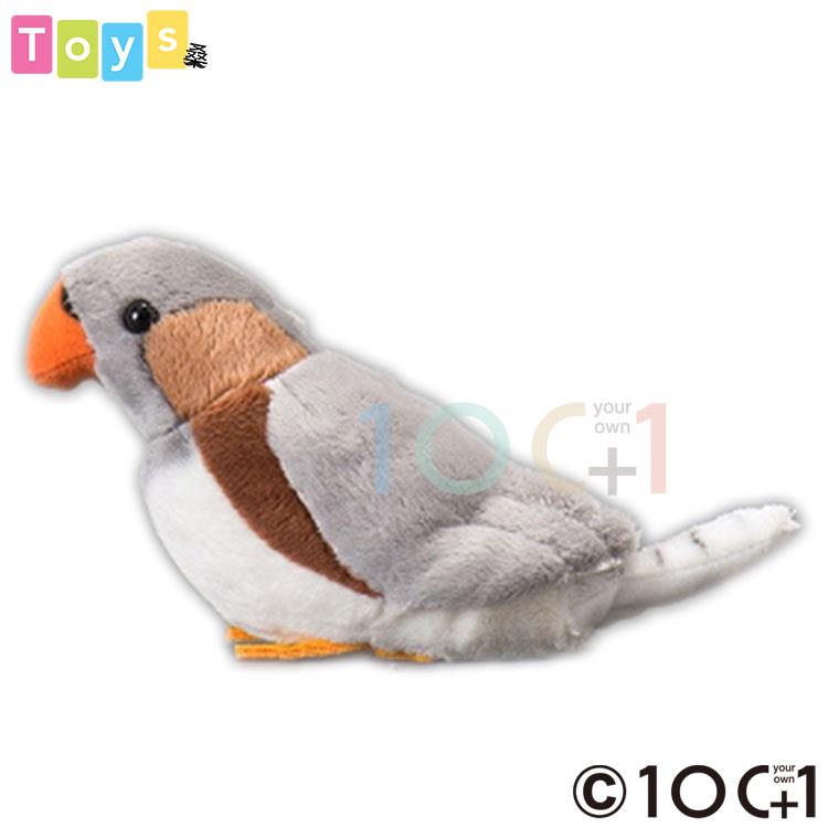 【100+1】 珍珠鳥造型填充玩偶