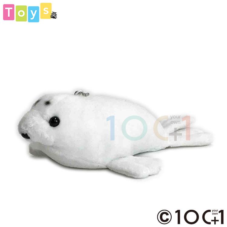 【100+1】 海豹造型填充玩偶（吊飾）