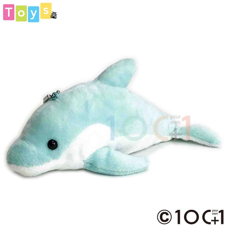 【100+1】 海豚造型填充玩偶（吊飾）