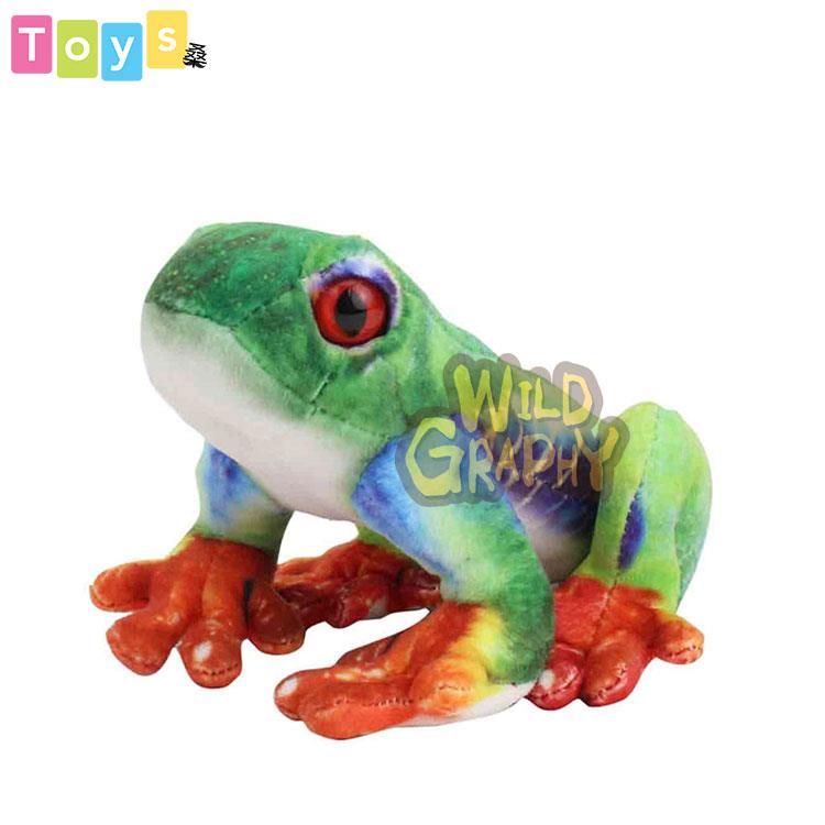 【Wild Graphy】 紅眼樹蛙造型玩偶（S）