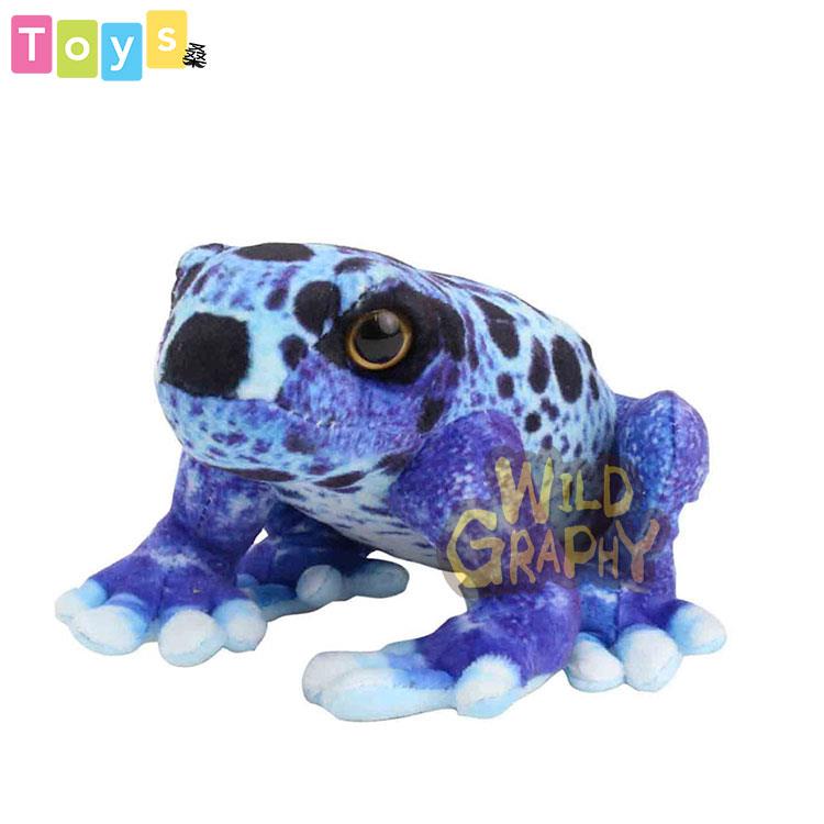 【Wild Graphy】 藍帶箭毒蛙造型玩偶（S）