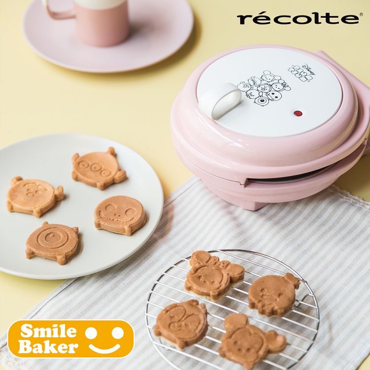 日本recolte Smlie baker微笑鬆餅機Disney Tsum Tsum系列