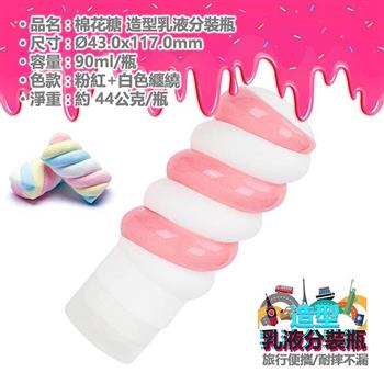 造型乳液分裝瓶-棉花糖