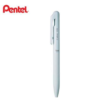 PENTEL靜暮輕油性筆0.35粉藍桿
