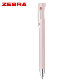 ZEBRA BLEN三色原子筆0.5時尚風 淺粉（限量）