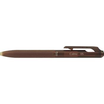 Pentel 靜暮Calme 0.5輕油筆半透明棕色桿(黑芯)