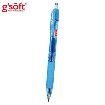 龍品GS-EX5 自動中性筆0.5-藍