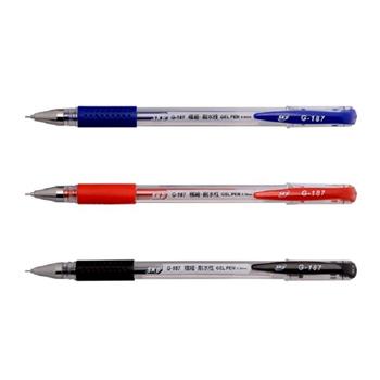 SKB 0.38全針管中性筆-混色(3入)