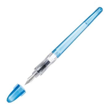 百樂習字鋼筆EF－透明淺藍桿 （日本版限量）