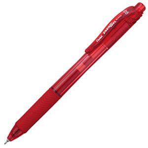 Pentel 飛龍 BLN105極速X鋼珠筆0.5盒裝12入-紅桿紅芯【金石堂、博客來熱銷】