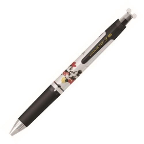【uni】三菱URE3600迪士尼三色摩樂鋼珠筆0.5－米奇米妮白桿 （限量版）