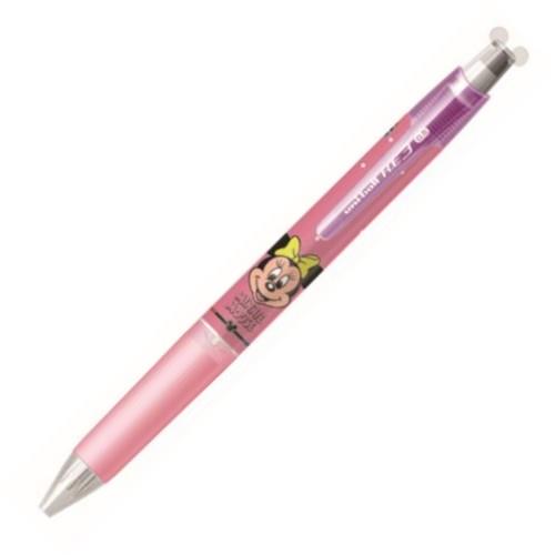【uni】三菱URE3600迪士尼三色摩樂鋼珠筆0.5－米妮粉桿 （限量版）