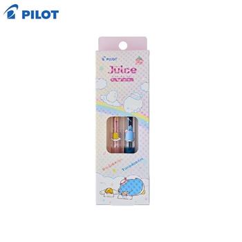 PILOT 三麗鷗背影款 Juice果汁筆 2色套組 蛋黃哥&山姆企鵝( 限定)
