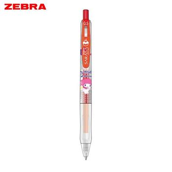 ZEBRA SARASA CLIP 美樂蒂&酷洛米 鋼珠筆 紅（限定）