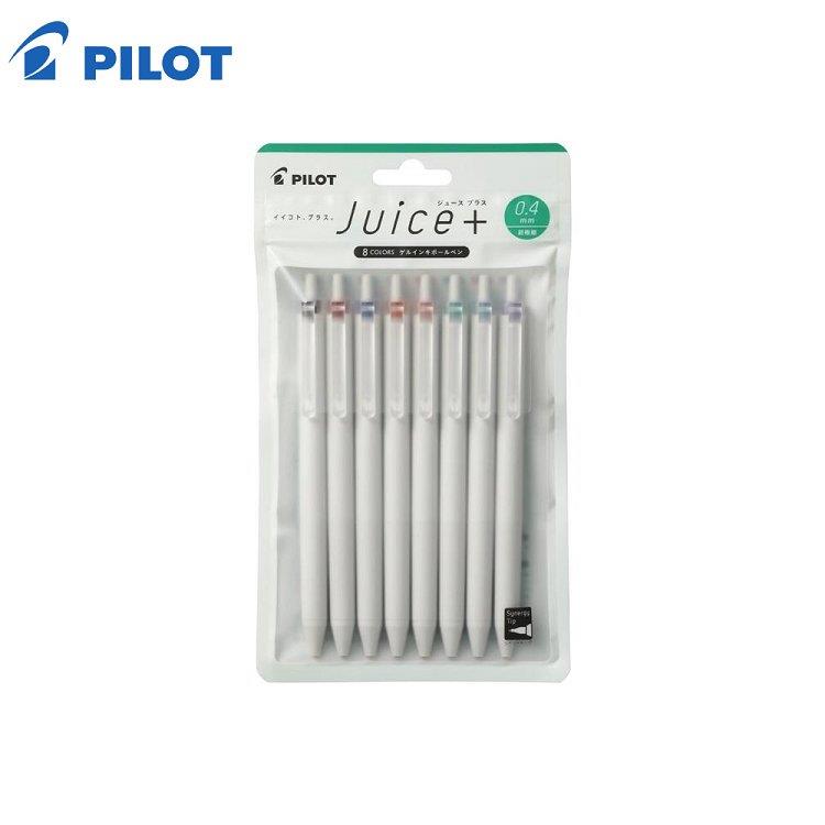 百樂果汁筆PLUS 0.4八色組