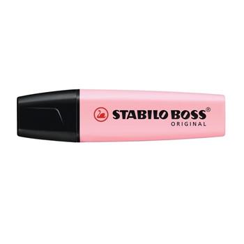 【STABILO思筆樂】BOSS ORIGINAL粉色系螢光筆-淡粉色【金石堂、博客來熱銷】