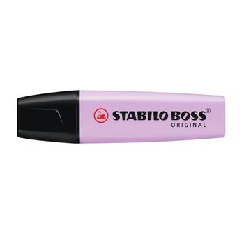 【STABILO思筆樂】BOSS ORIGINAL粉色系螢光筆-淡紫色【金石堂、博客來熱銷】