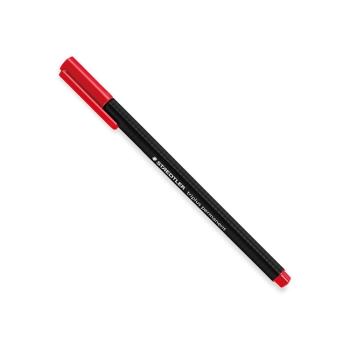 【STAEDTLER 施德樓】三角細字油性筆0.3mm-紅【金石堂、博客來熱銷】