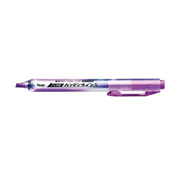 Pentel 飛龍 SXNS15按壓式自動螢光筆-紫【金石堂、博客來熱銷】