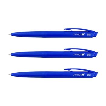 SKB IB-1006 自動中油筆-藍(3入)