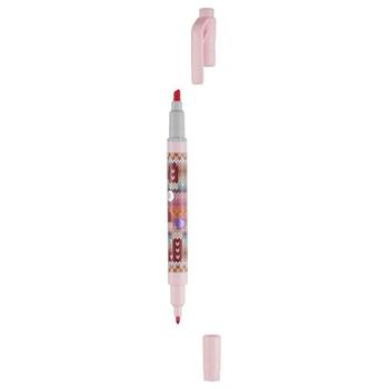 Pentel 雙頭螢光筆-毛線粉彩粉紅_限量
