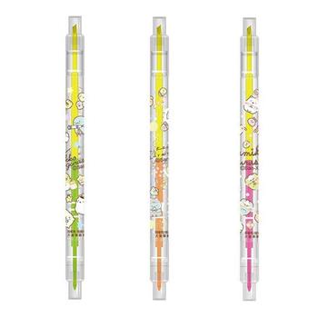 角落小夥伴雙色螢光筆(3款)