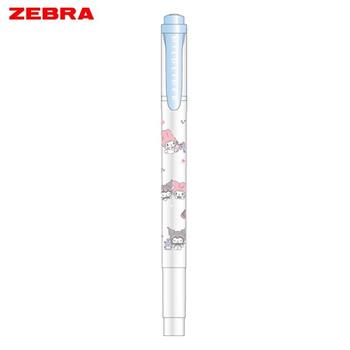 ZEBRA MILDLINER 頭柔性螢光筆 美樂蒂&庫洛米款  蘇打藍(聯名限量版)