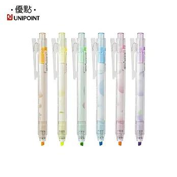 優點按動香氛螢光筆725RH-桃子粉