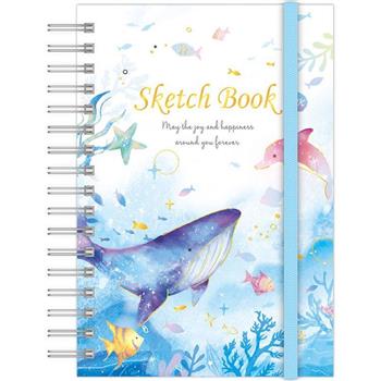 線圈繪圖本50K-鯨魚