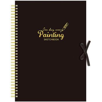 精裝素描簿13K-黑筆