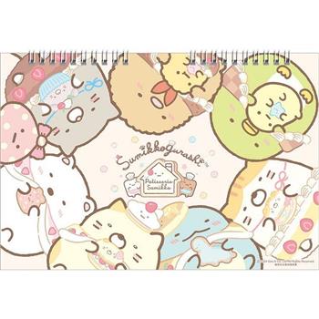 角落小夥伴8K素描剪貼簿K-甜點