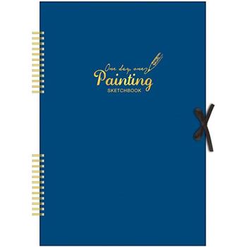 精裝素描簿8K-藍筆