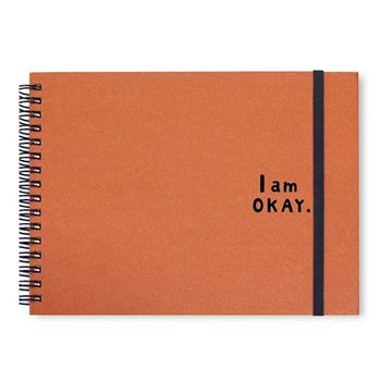 I am Okay 28K精裝繪圖本 橘