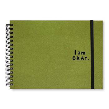 I am Okay 28K精裝繪圖本 綠
