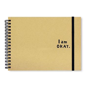 I am Okay 28K精裝繪圖本 牛皮