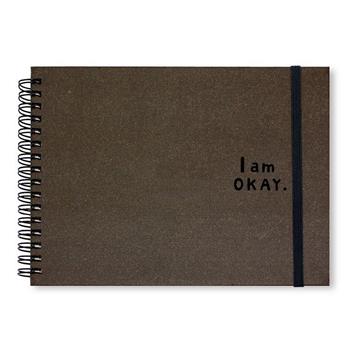 I am Okay 28K精裝繪圖本 黑