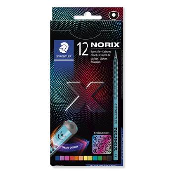 STAEDTLER施德樓NORIX油性色鉛筆12支組