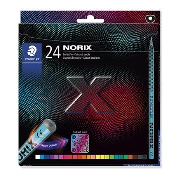 STAEDTLER施德樓NORIX油性色鉛筆24支組