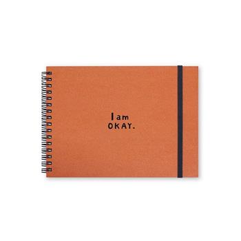 I am okay 28K 精裝繪圖本 橘