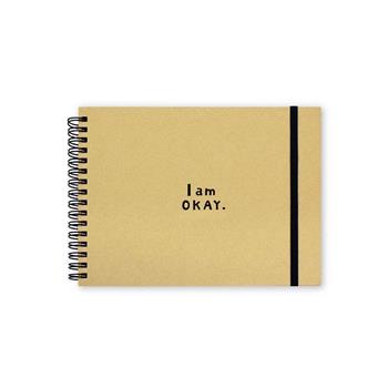 I am okay 28K 精裝繪圖本 牛皮